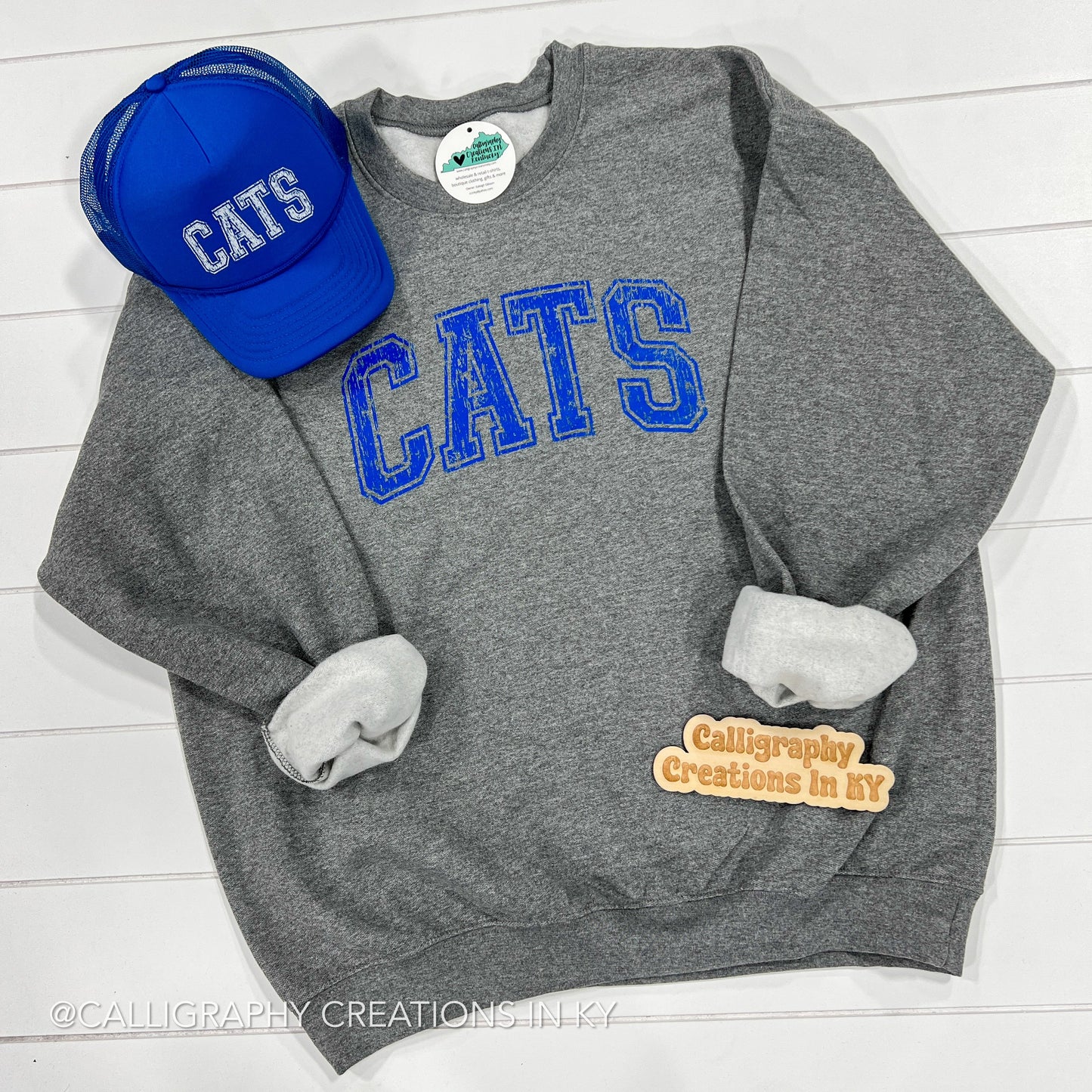 Blue Cats Trucker Hat