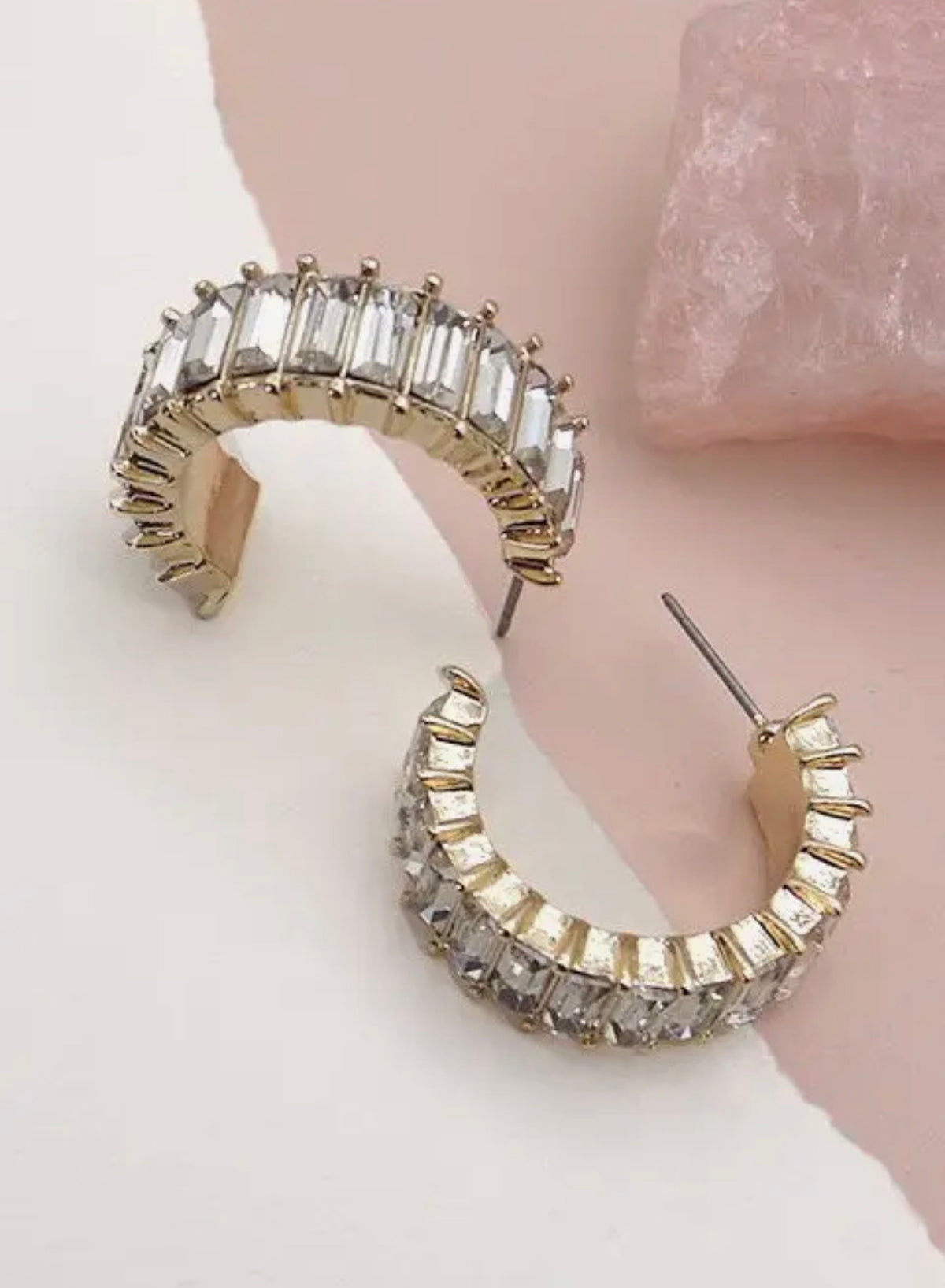 All That Glitters Hoops