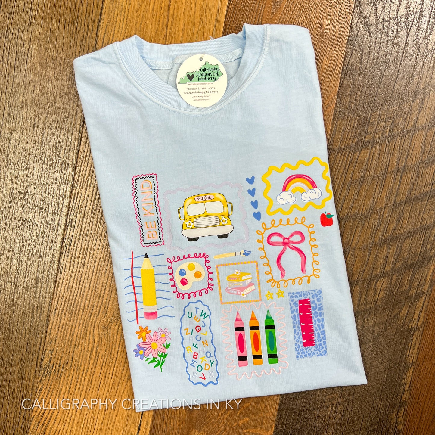 School Doodles CC Tee