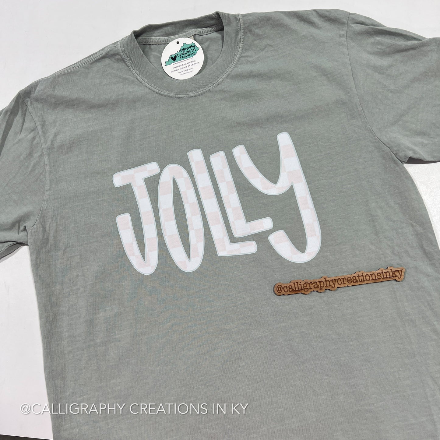 Checkered Jolly CC Tee