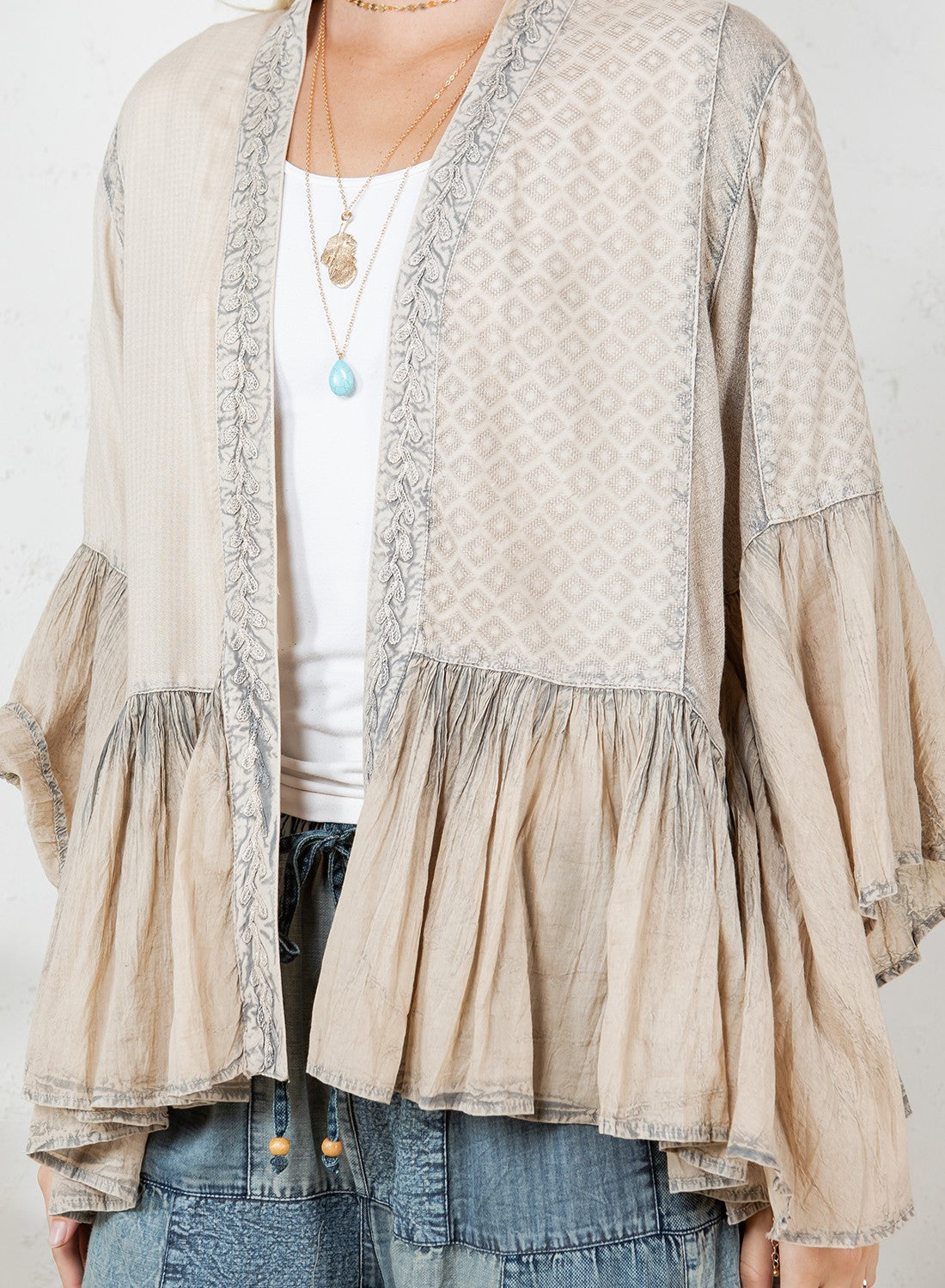 Boho Kimono Shrug