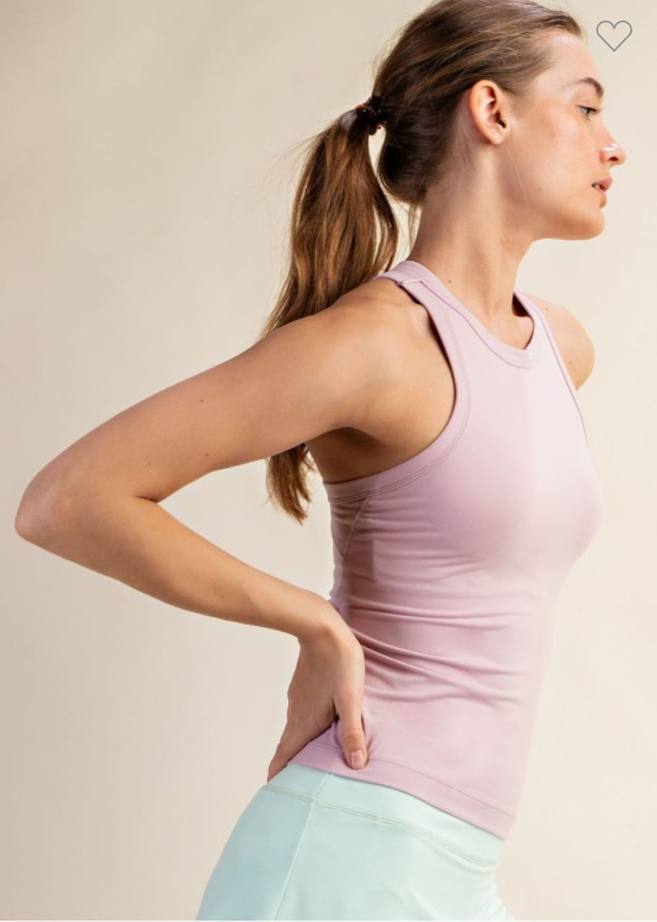 Racerback Butter Top
