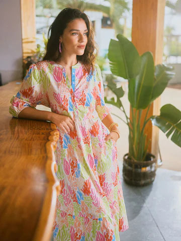 Mary Square Ariel Dress