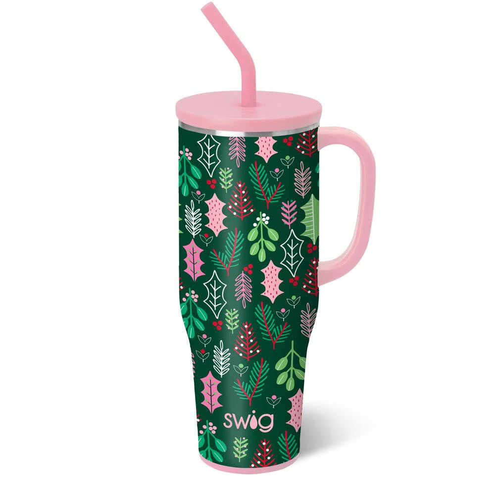 Merry Mistletoe 40 oz Swig Mega Mug
