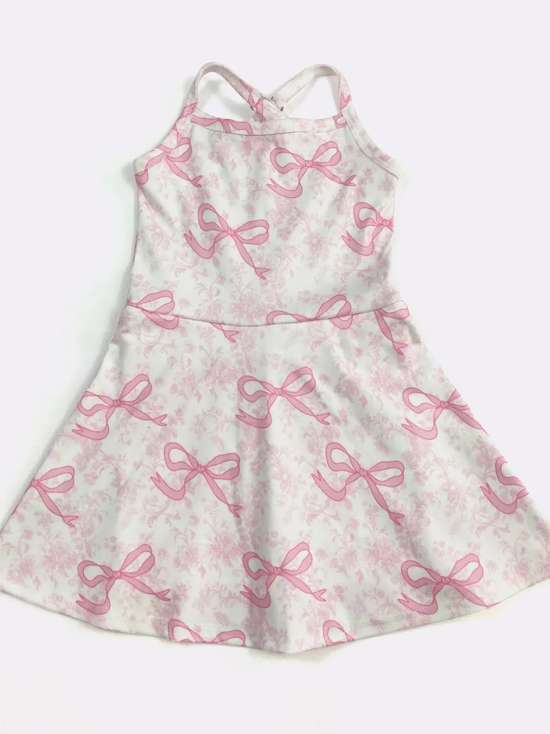 Girly Coquette Athletic Girls Dress