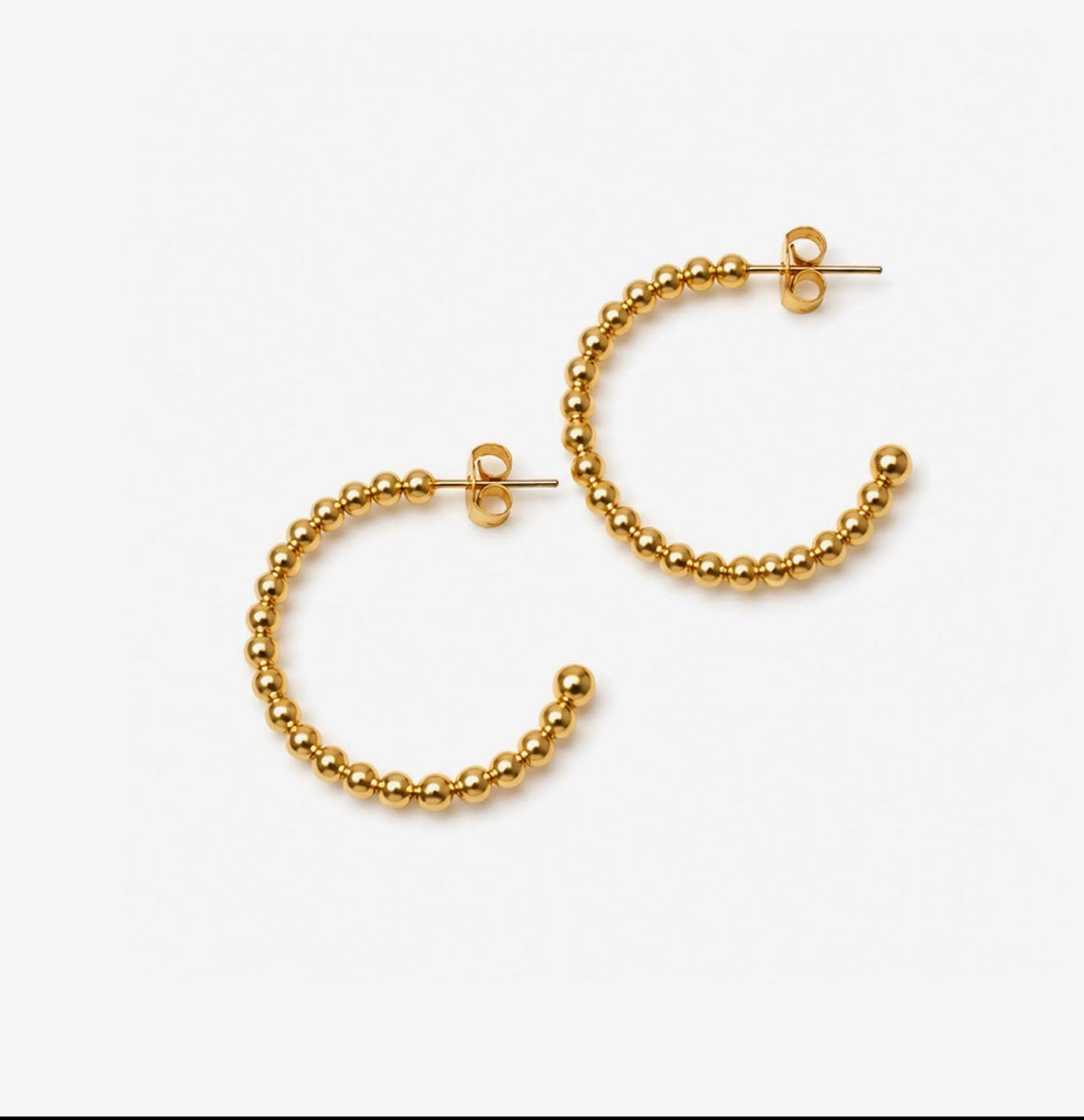 Lulu Mac Gold Hoop Earrings