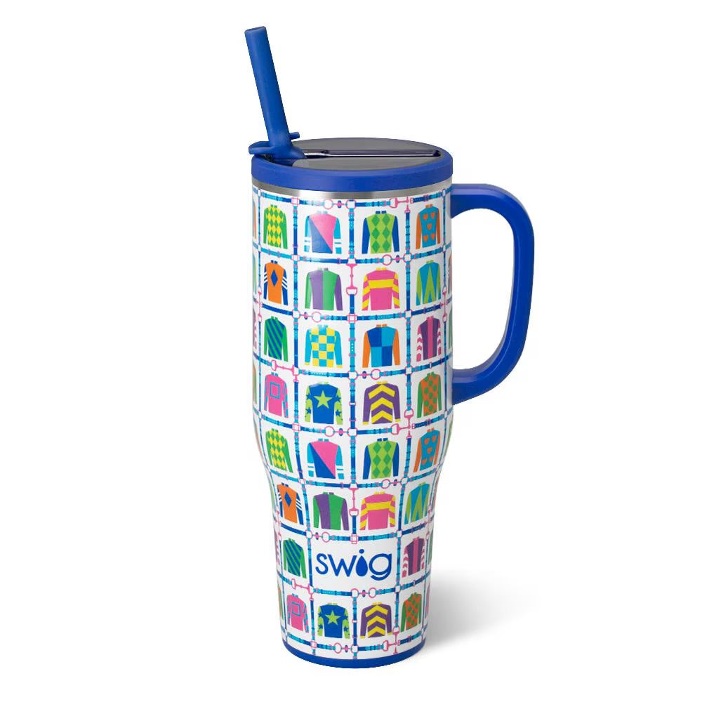 Jockey Club Leakproof 40 oz Swig Mega Mug