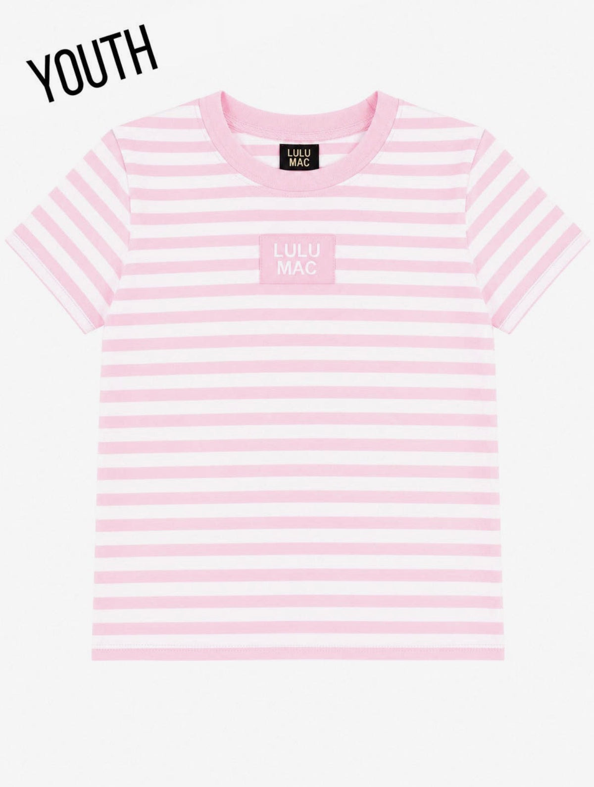 Lulu Mac Kids Striped Baby Doll Tee