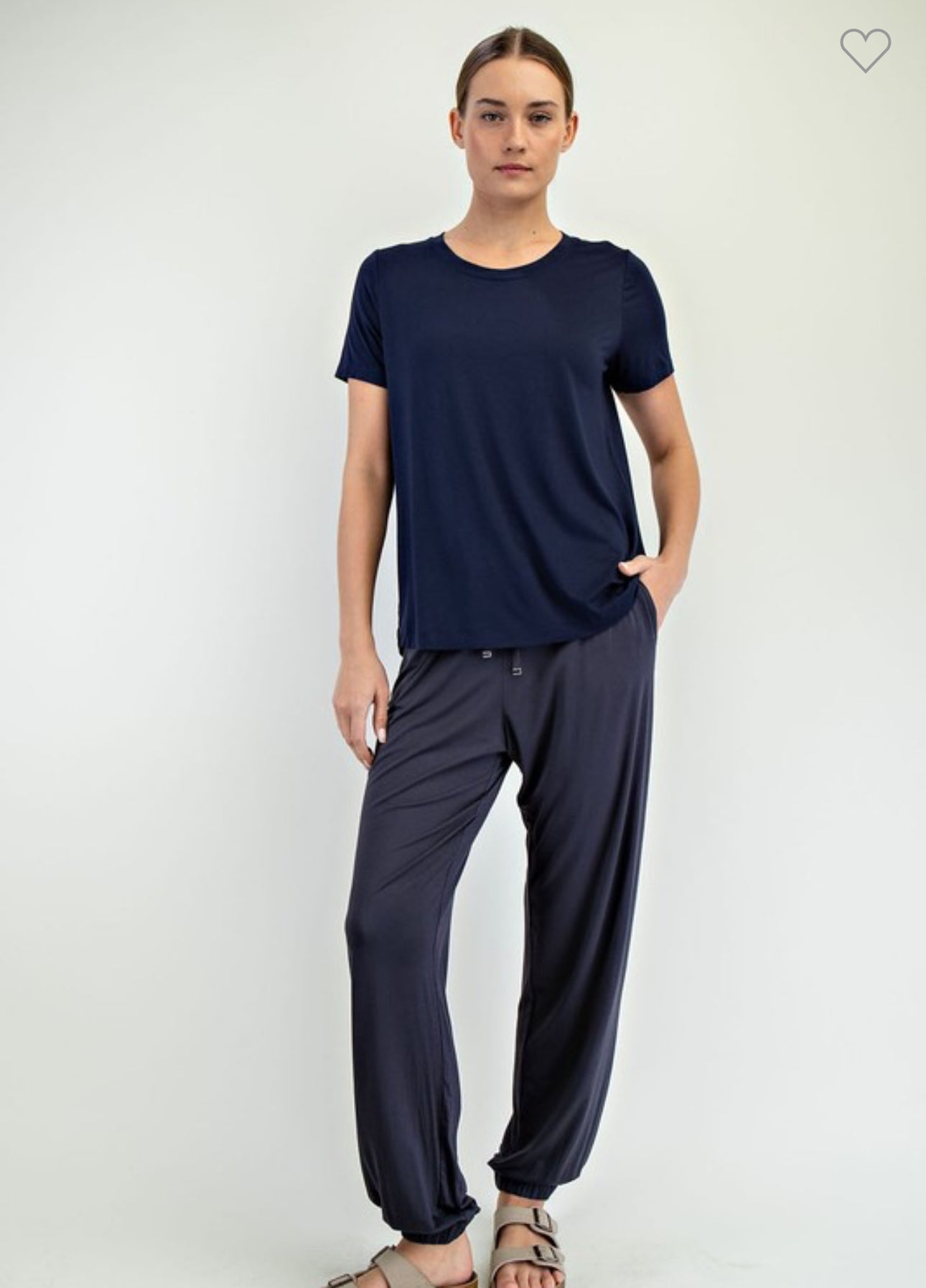Viscose Modal Short Sleeve Top
