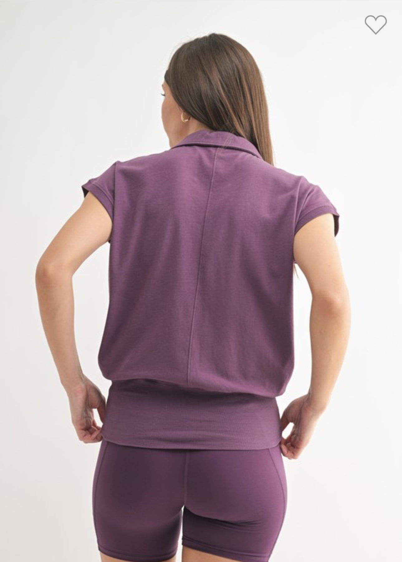 Merlot Polo Tee