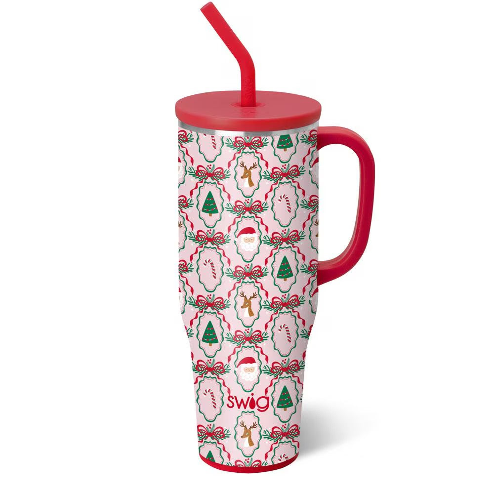 Christmas Cameos 40 oz Swig Mega Mug