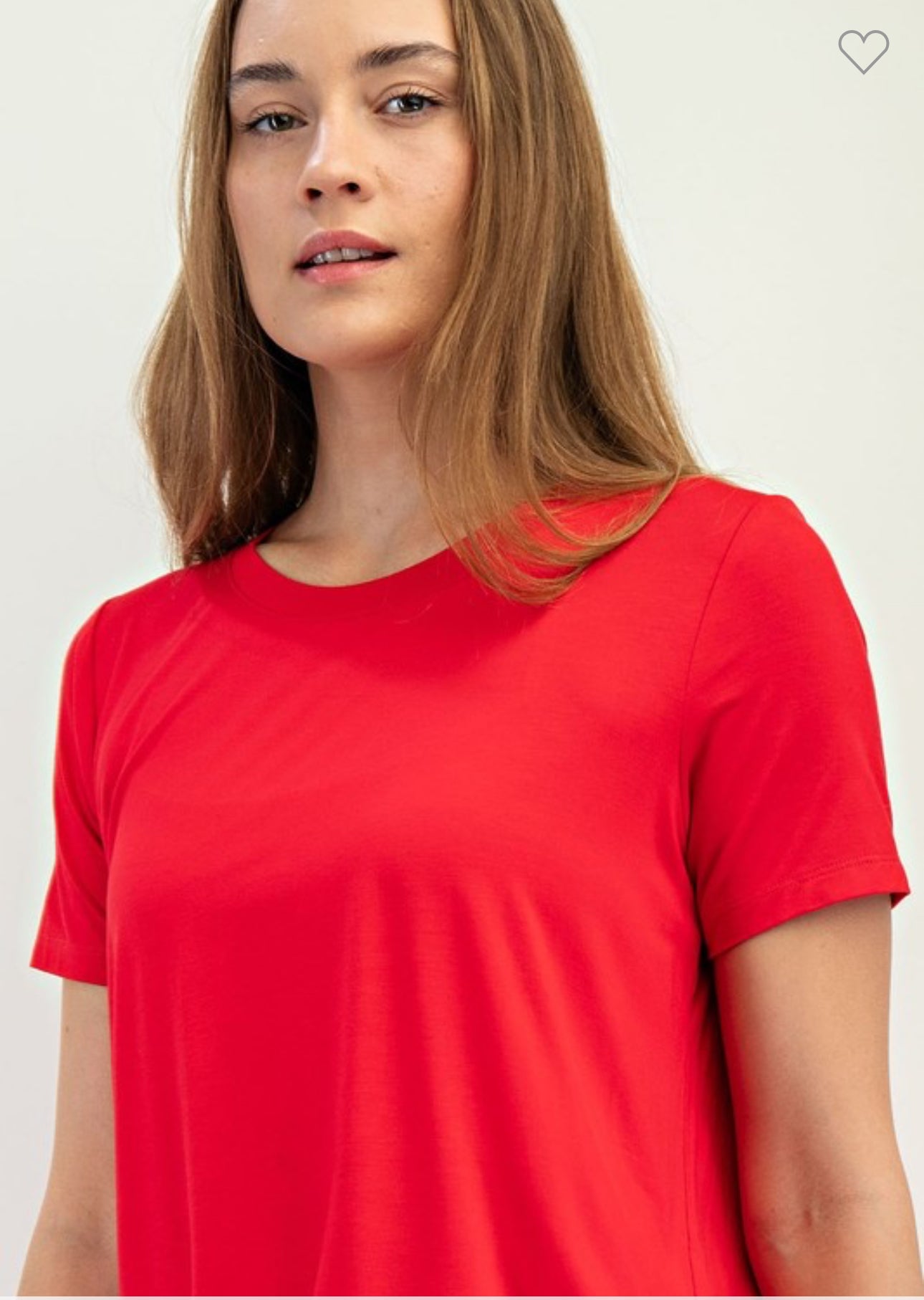 Viscose Modal Short Sleeve Top