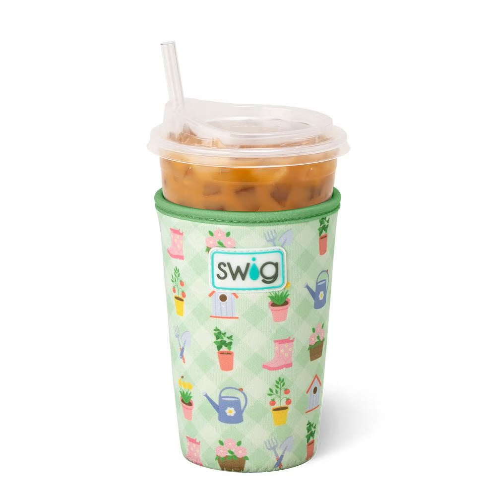 Green Thumb Medium Swig Iced Cup Coolie