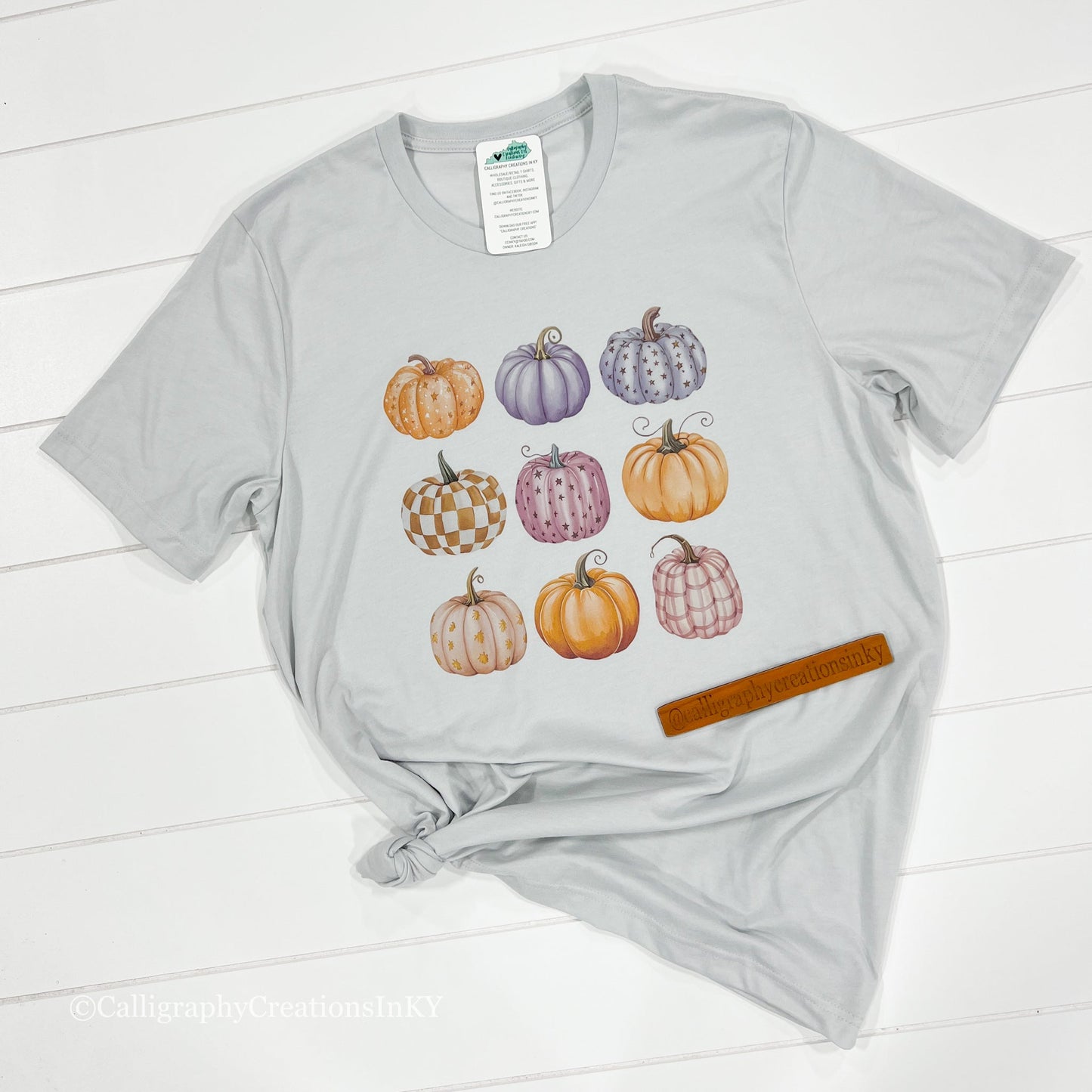 Multi Collage Pumpkins Tee - Talk of the Town