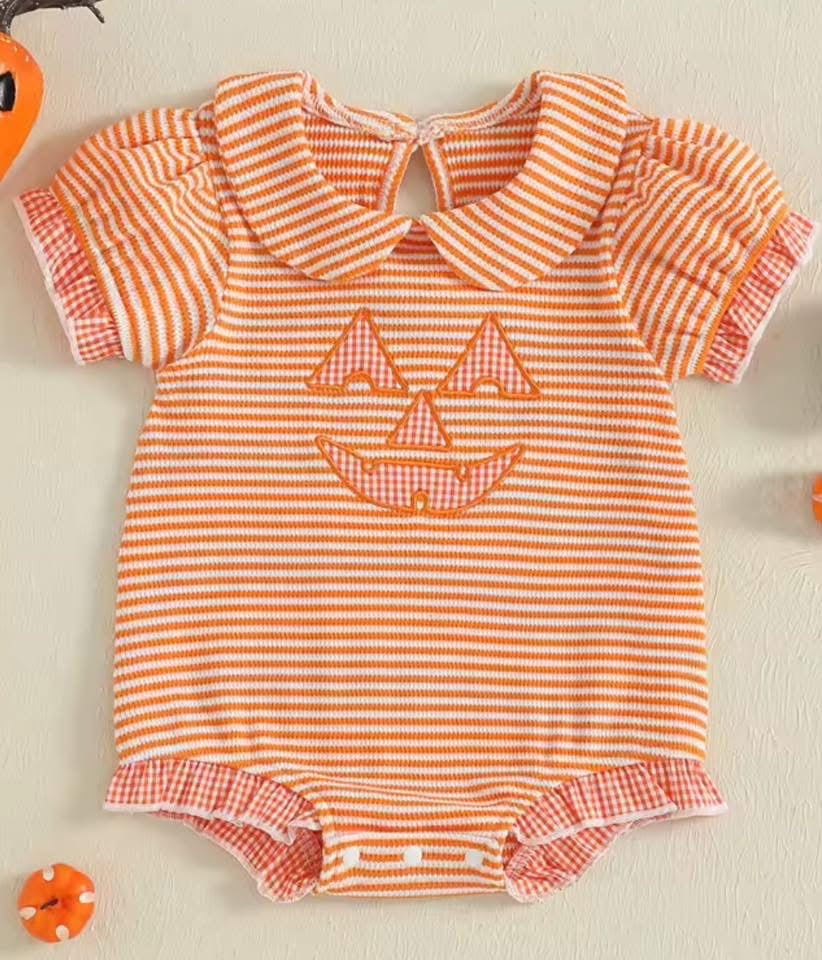 Jack O Lantern Romper