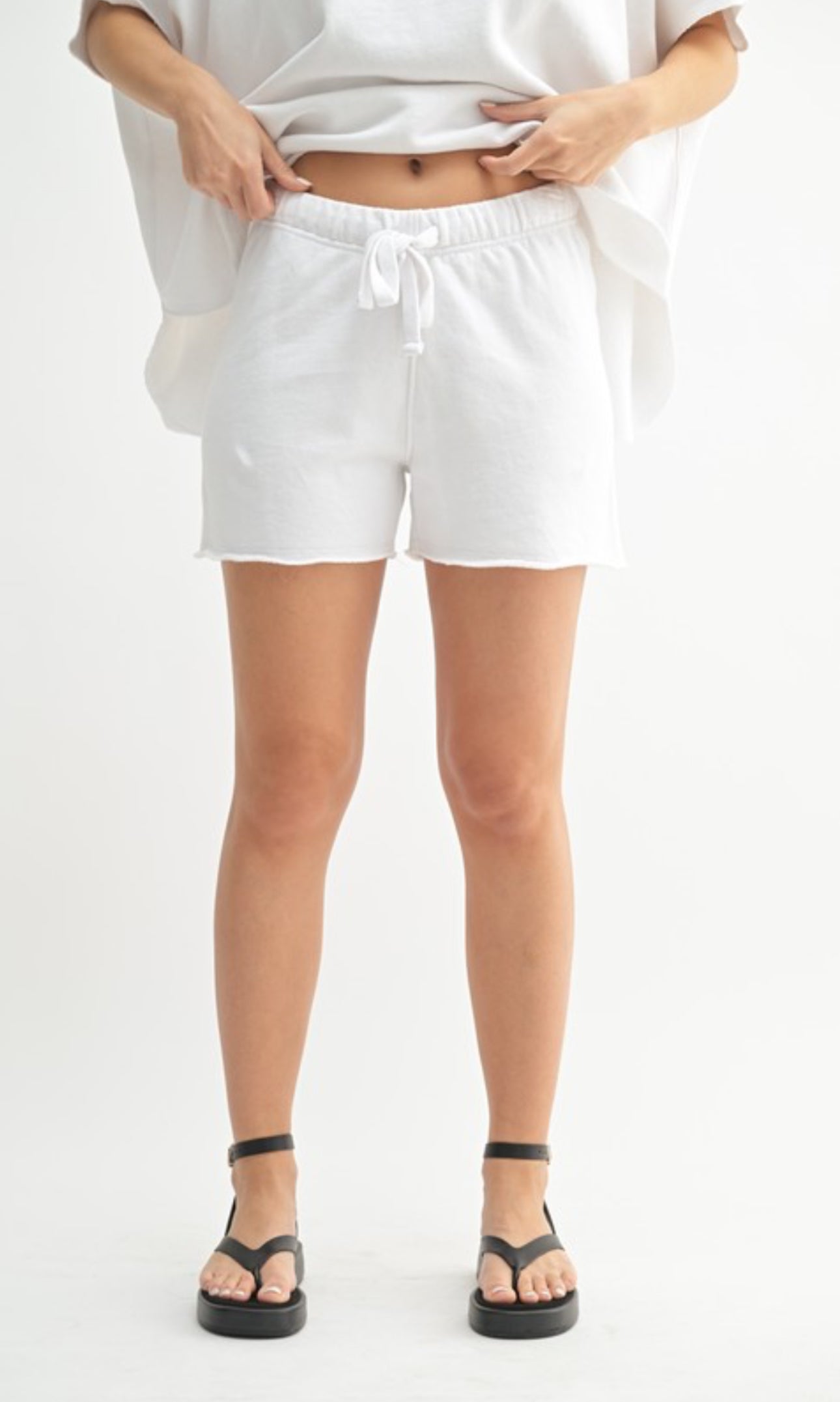 Malibu Cotton Seamless High-rise Shorts