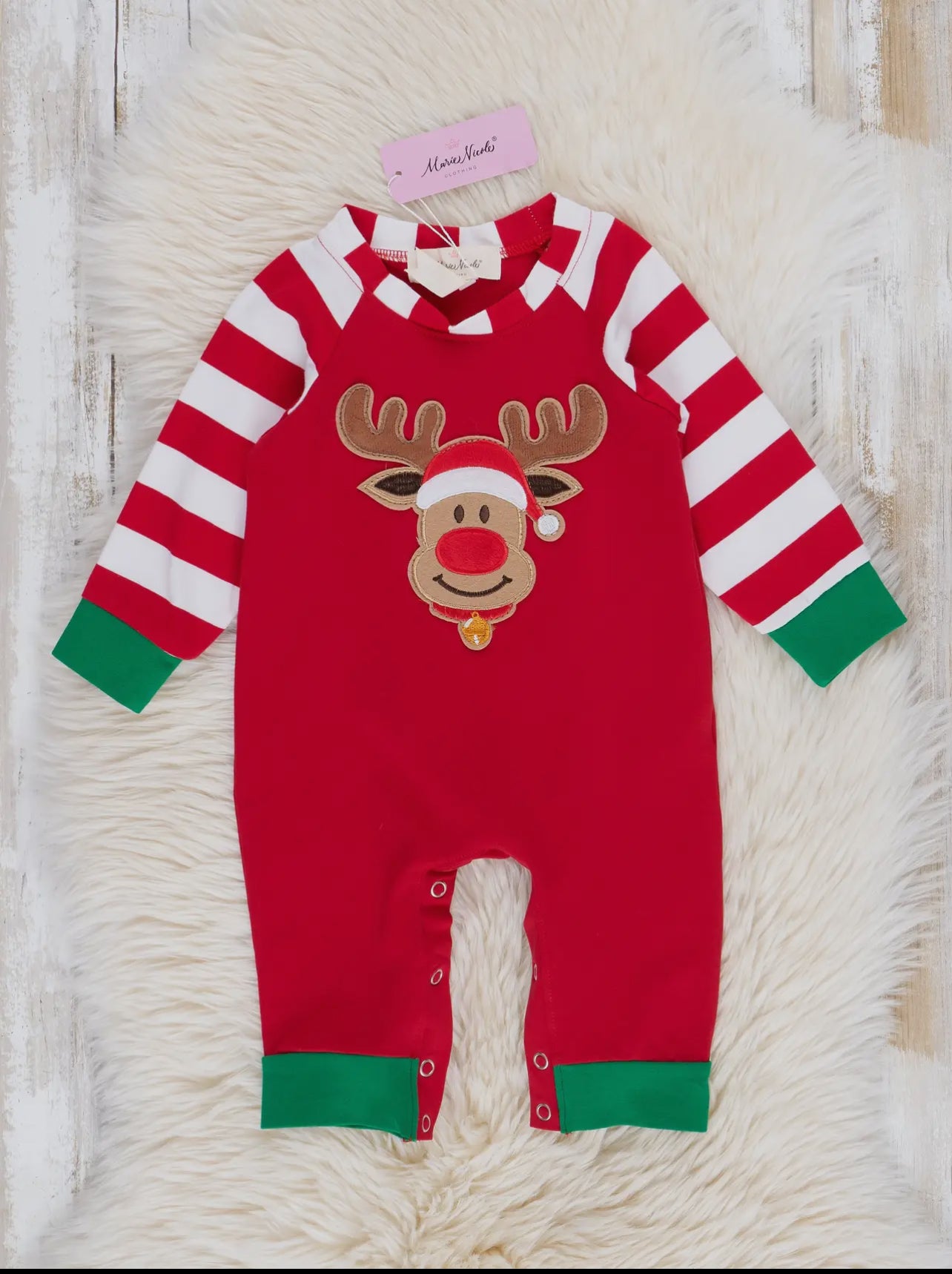 Christmas Reindeer Romper