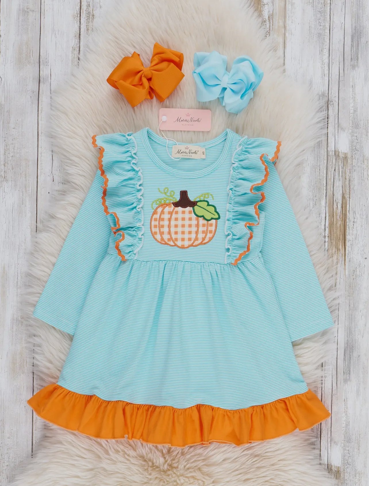 Striped Pumpkin Dress