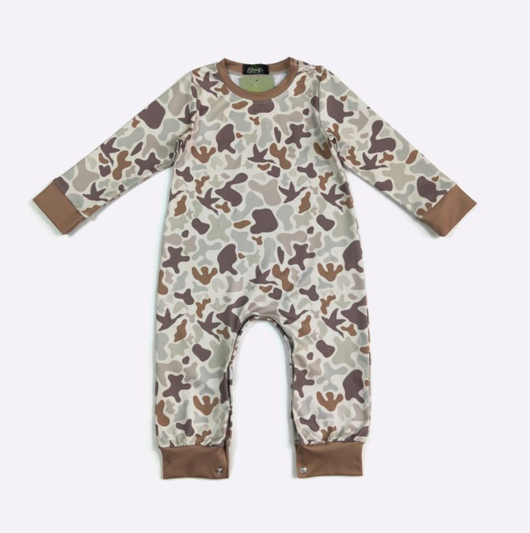 Camo Romper
