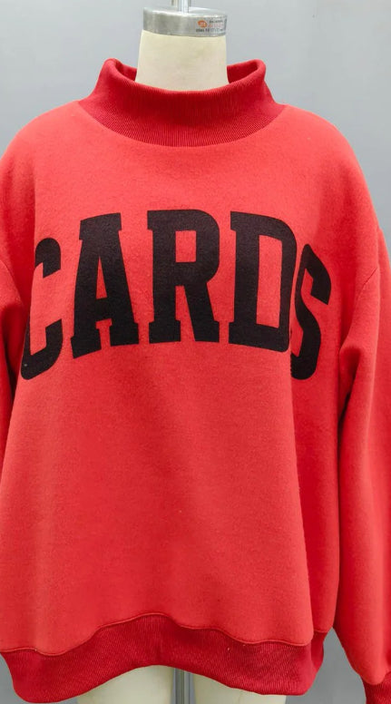 Louisville Cards Mock Neck Reversible Sweatshirt