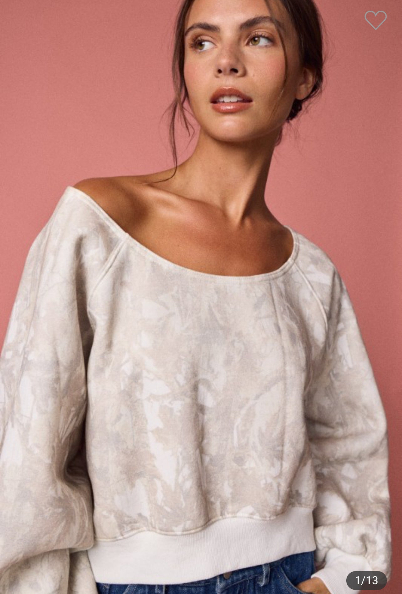 Camo Off Shoulder Too - Talk of the Town