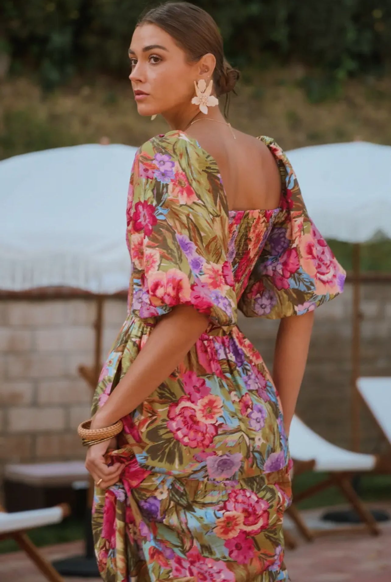 Printed Maxi Dress