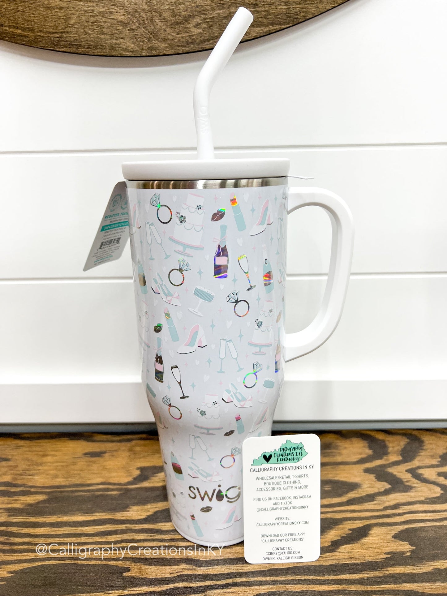 Bride To Be 40 oz Swig Mega Mug - Talk of the Town