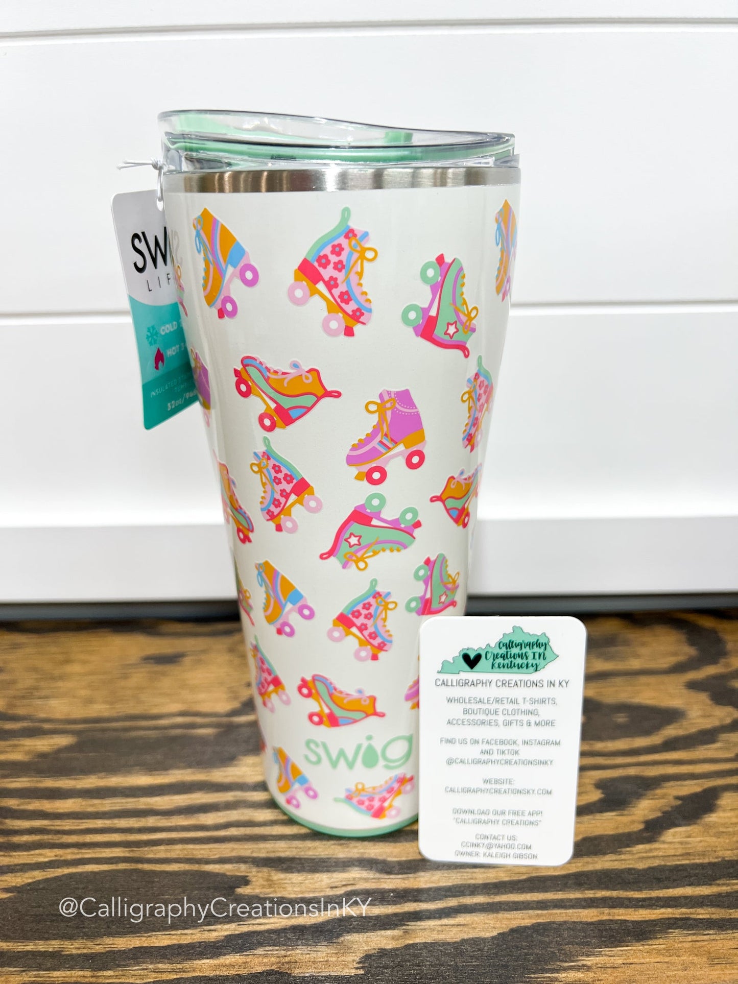 Roller Rink 32 oz Swig Tumbler - Talk of the Town