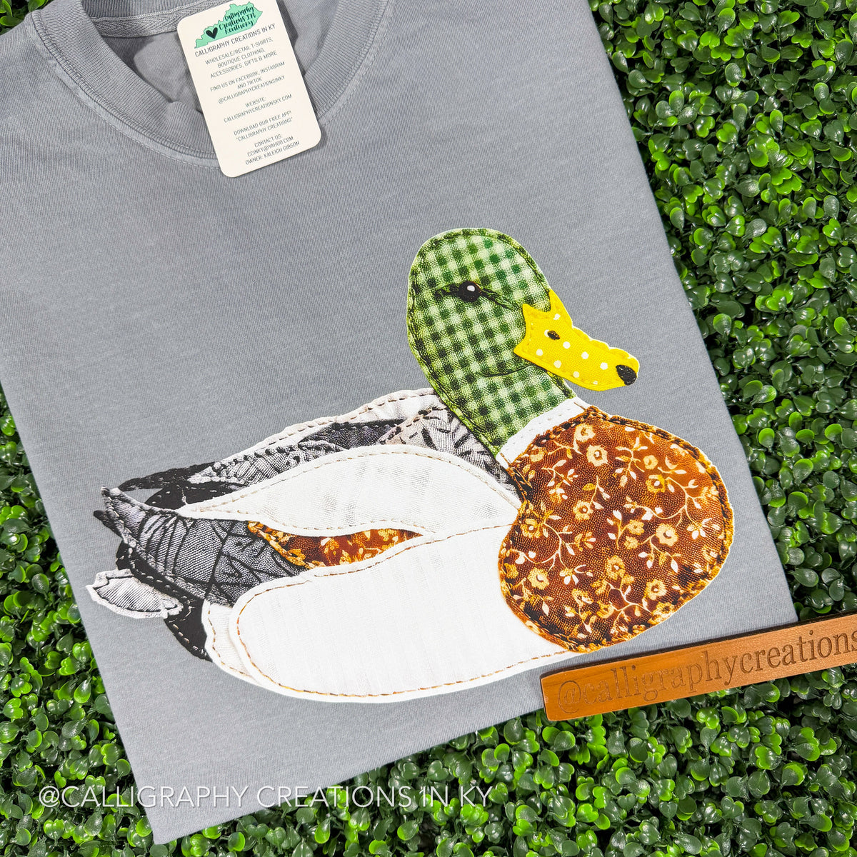 Faux Patchwork Mallard CC Tee