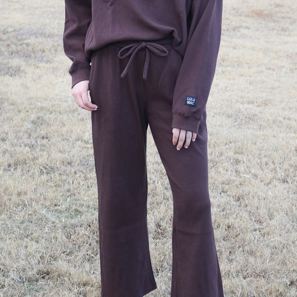 Lulu Mac Waffle Pants