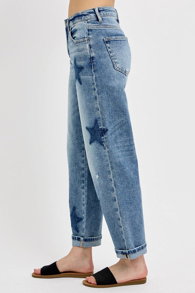 RISEN Star Shadow Jeans