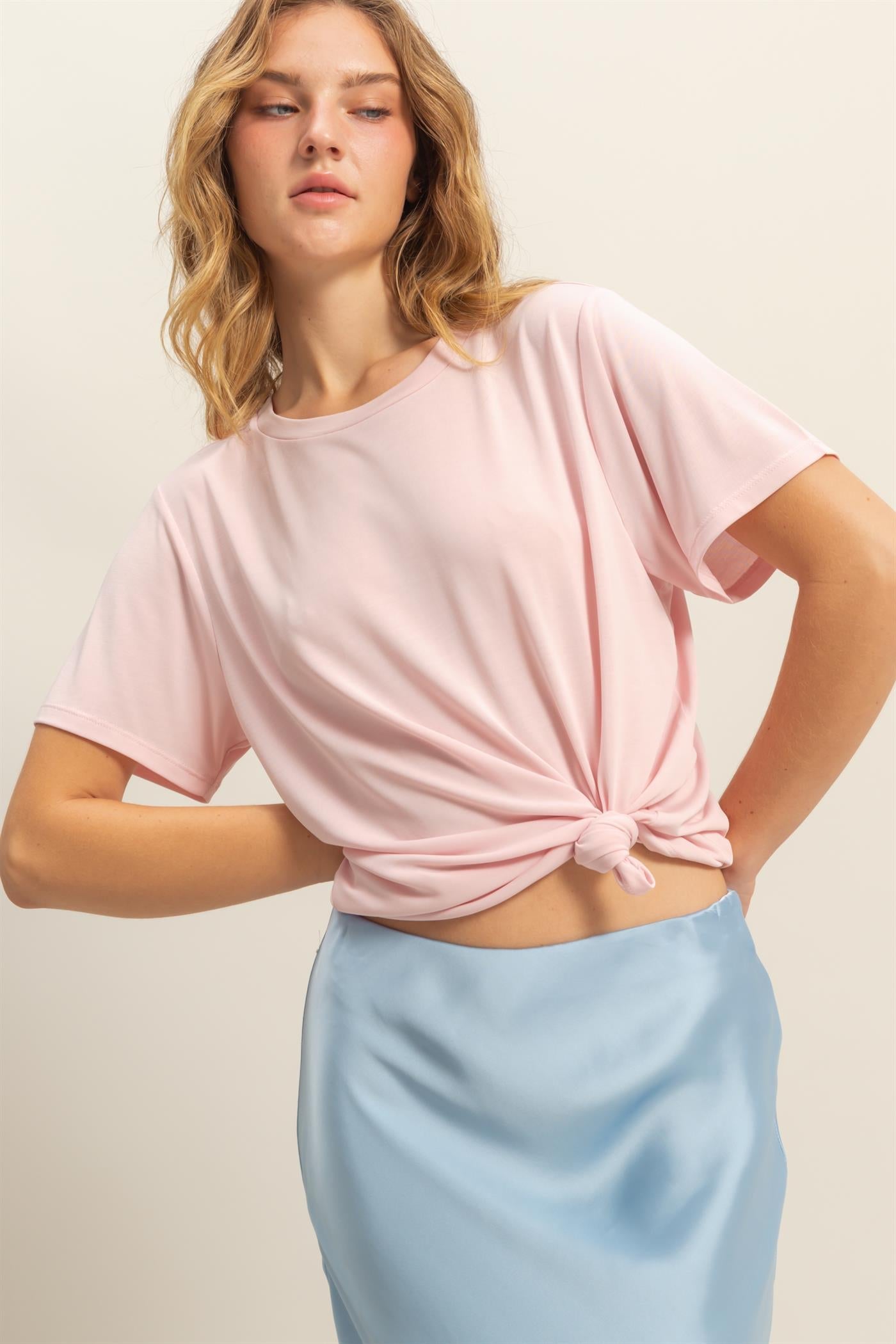 Round Neck SS T Shirt