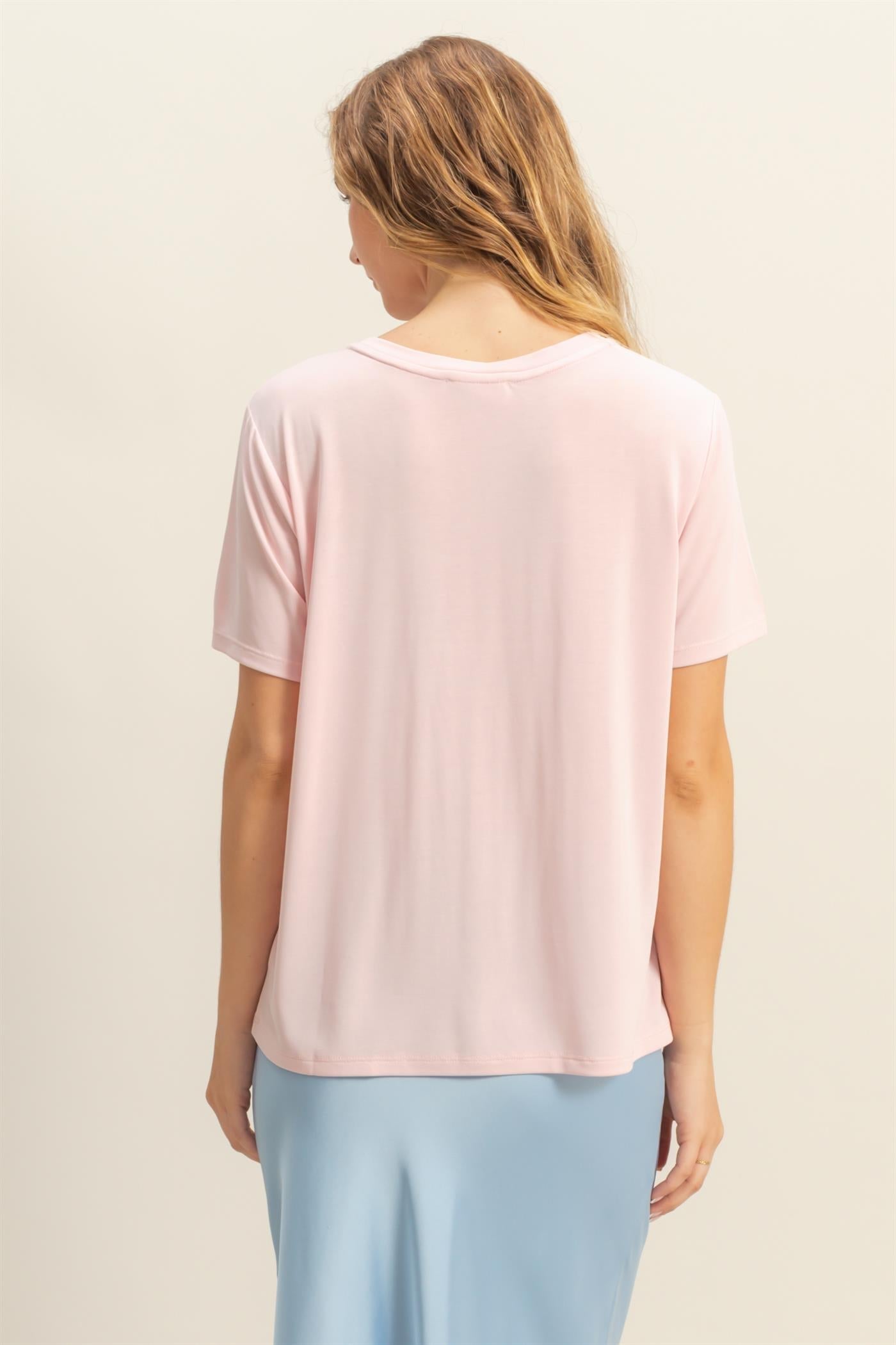 Round Neck SS T Shirt