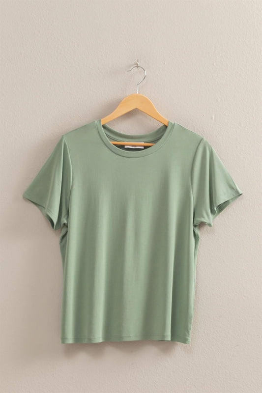 Round Neck SS T Shirt