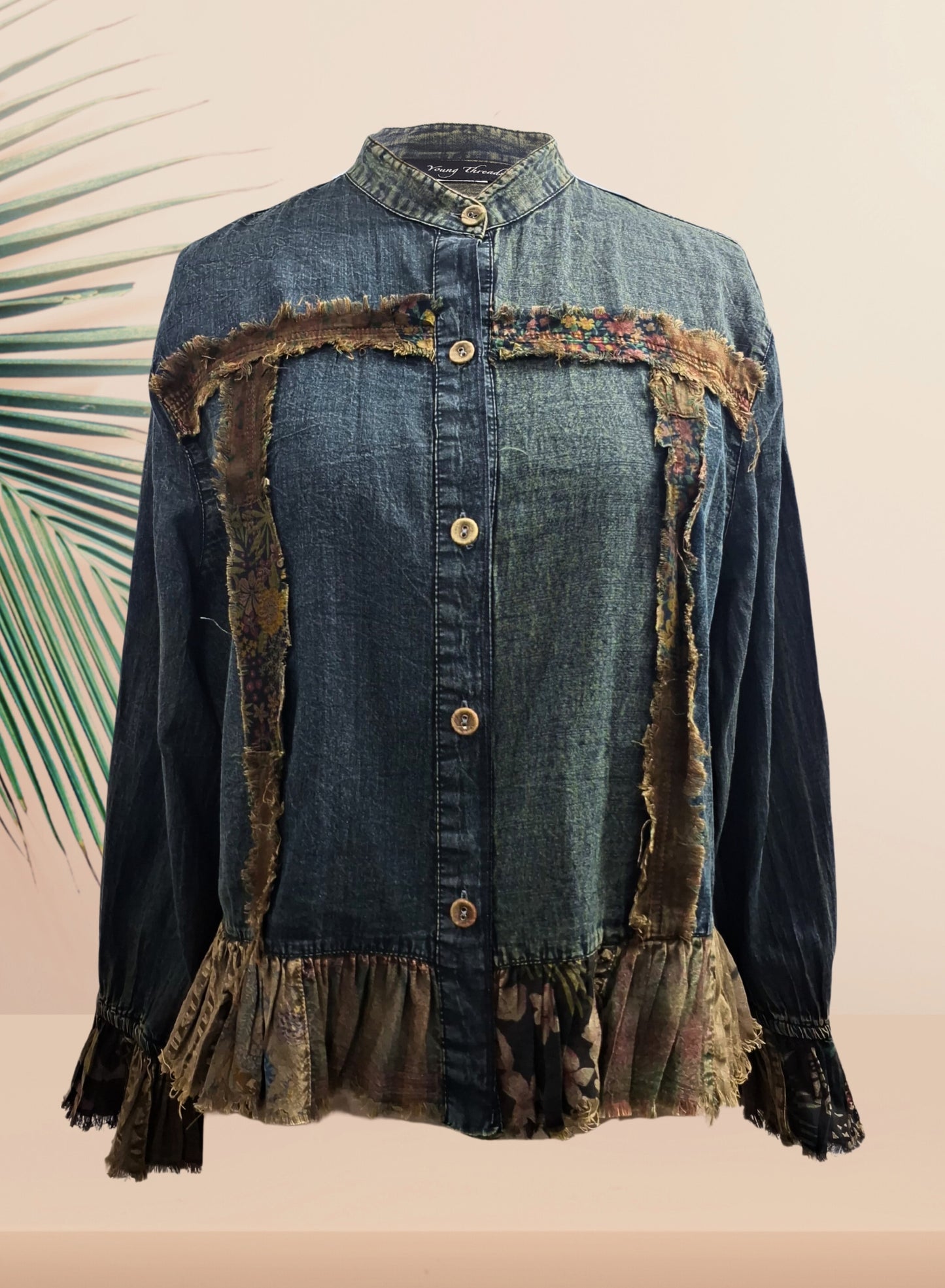 Bohemian Patch Panel Jacket