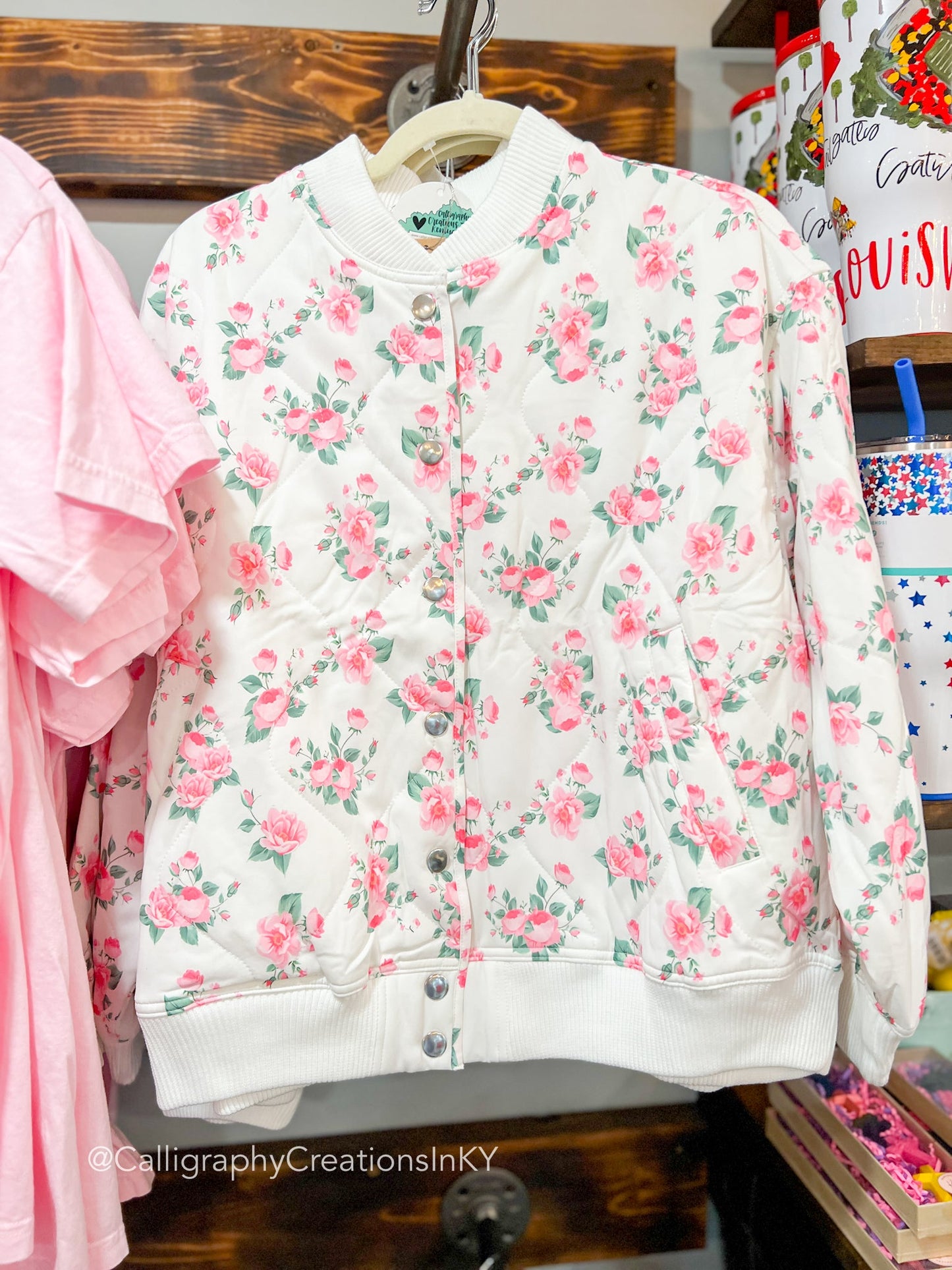 Floral Quilted Jacket