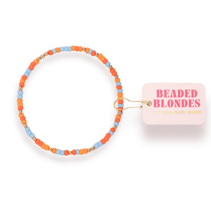 Vitamin D Sprinkle Bracelet: Standard 6.75 inch | Beaded Blondes