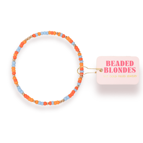 Vitamin D Sprinkle Bracelet: Standard 6.75 inch | Beaded Blondes