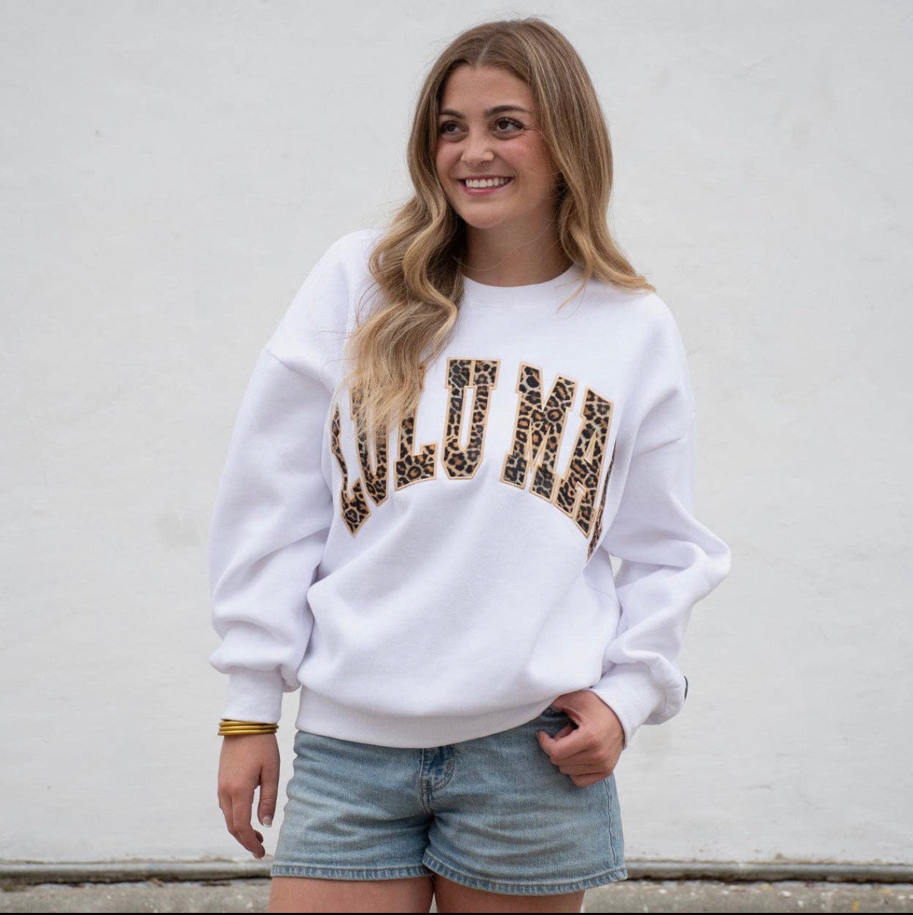 Lulu Mac Animal Print Sweatshirt