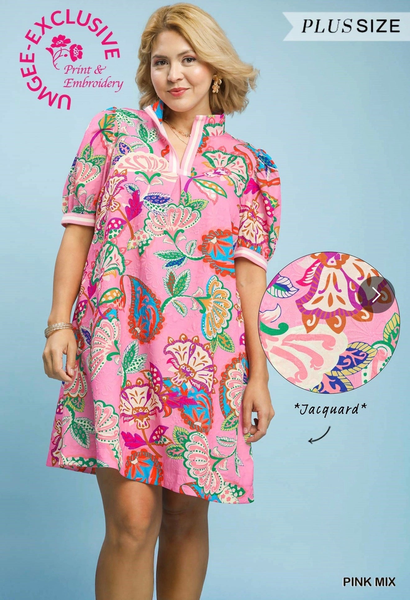 Capri Bloom Dress Curvy