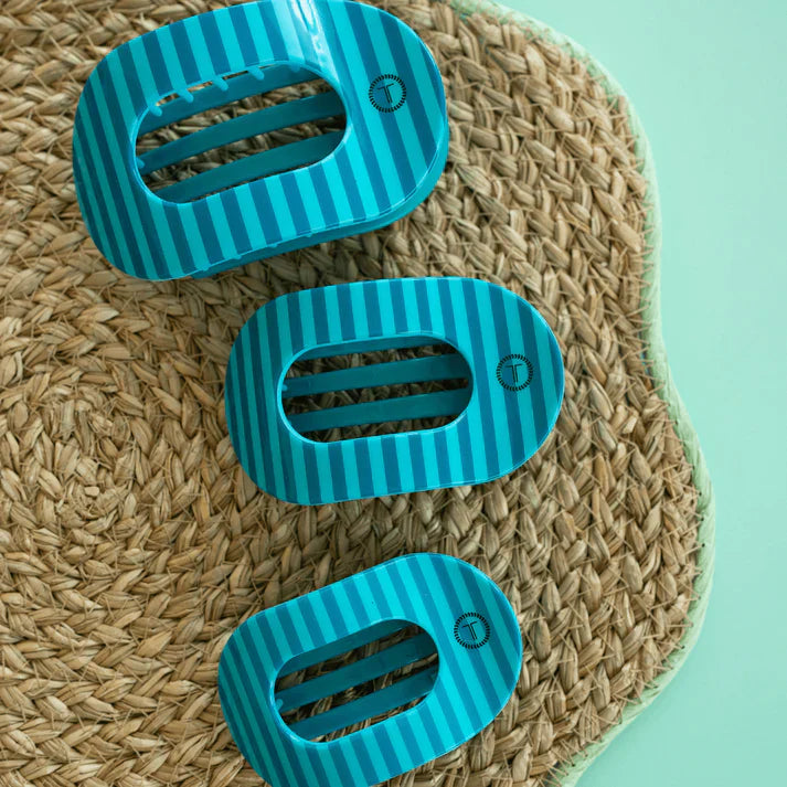 Splash Zone - Flat Round TELETIES Hair Clip