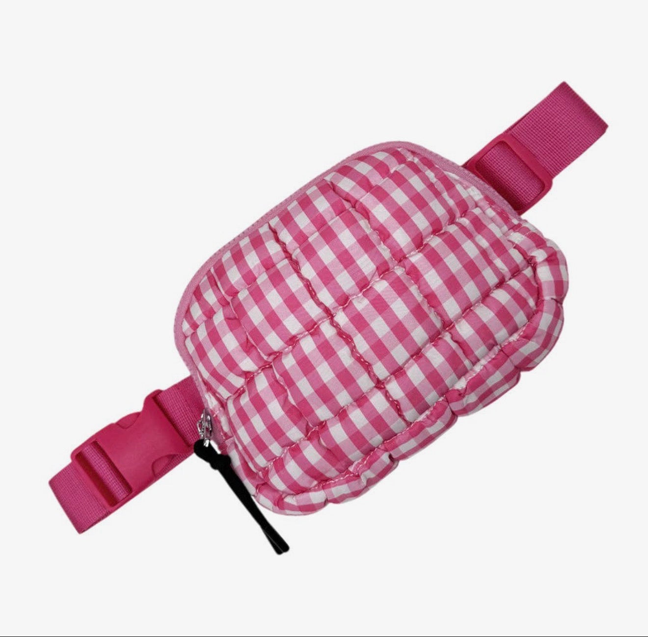 Lulu Mac Gingham Puffer Bags