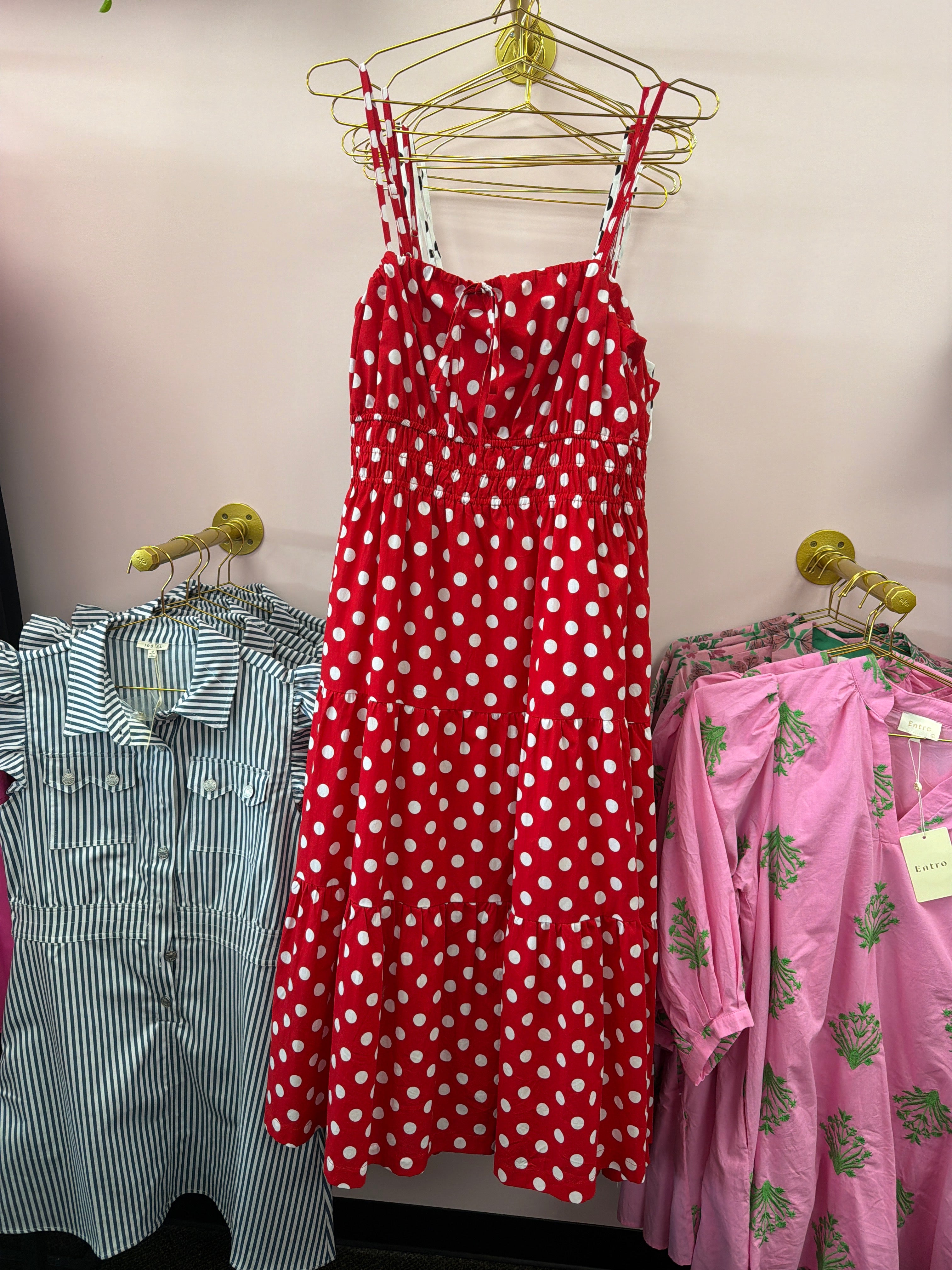 Jodifl Polka Dot Dress￼