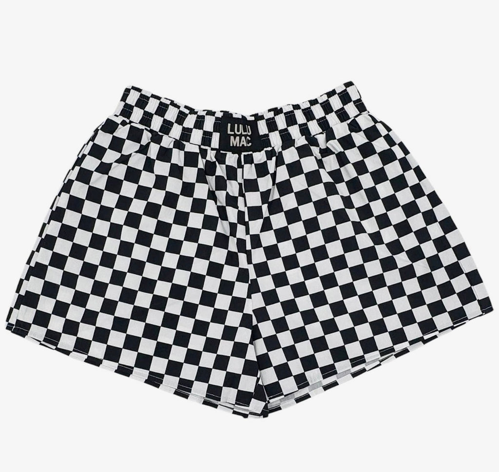 Lulu Mac Checkered Boxers
