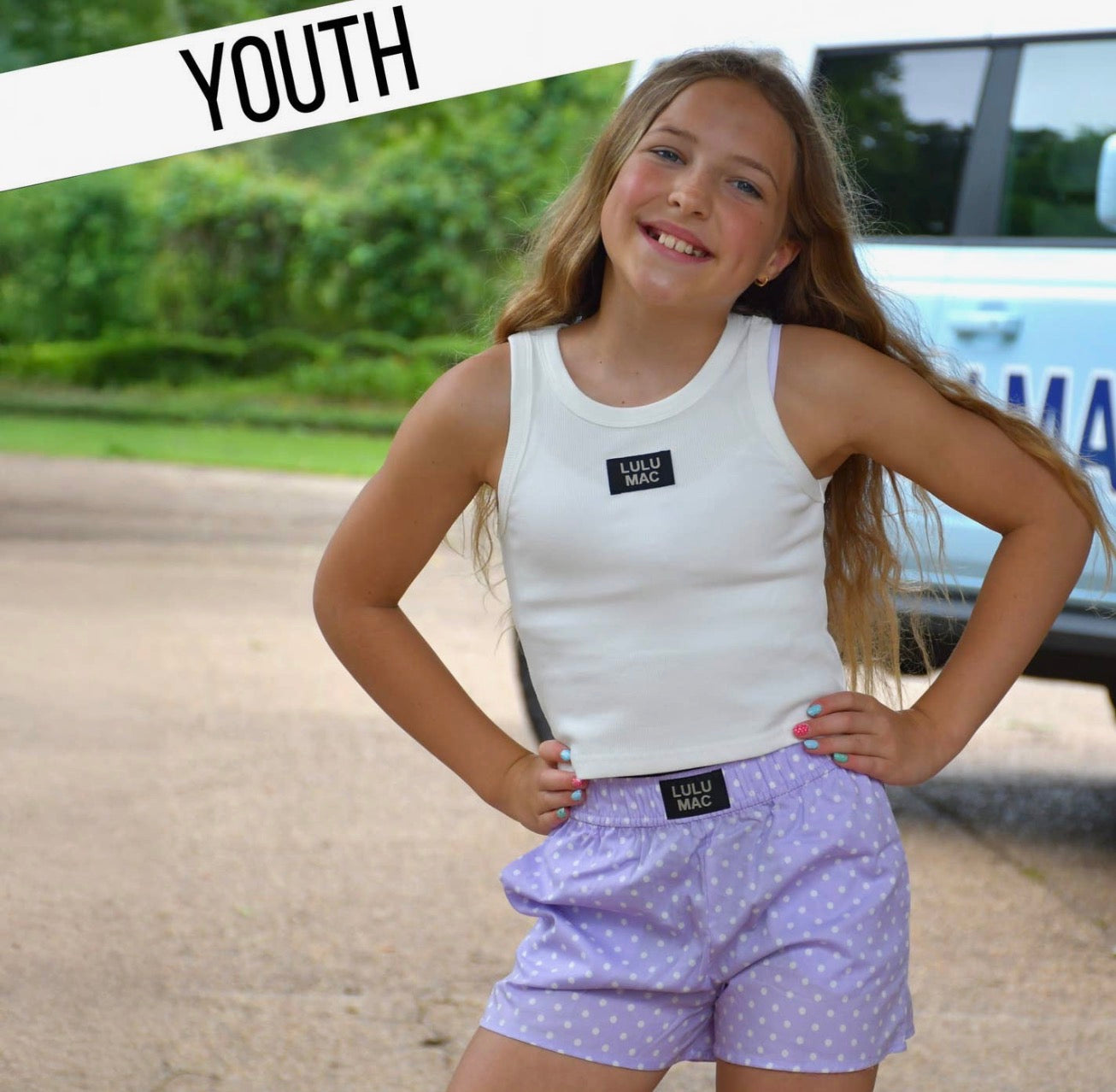 Lulu Mac Youth Boxer Shorts
