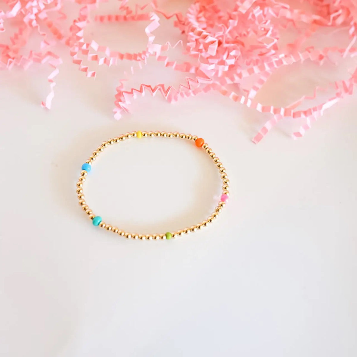 Confetti Poppi Beaded Blondes Bracelet