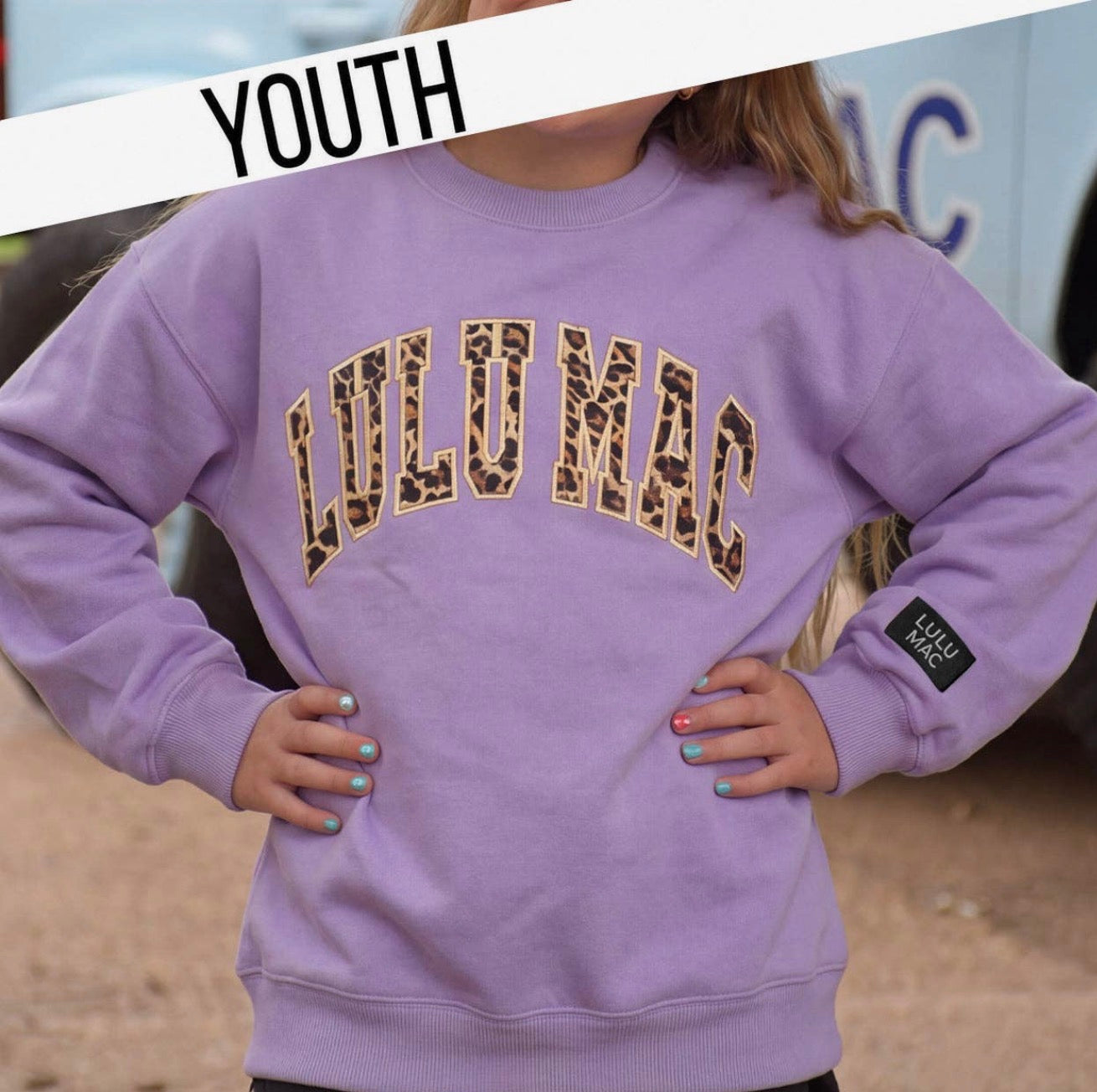 Lulu Mac Animal Print Sweatshirt