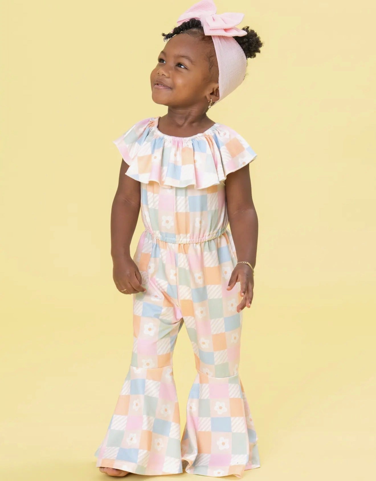Pastel Patchwork Romper