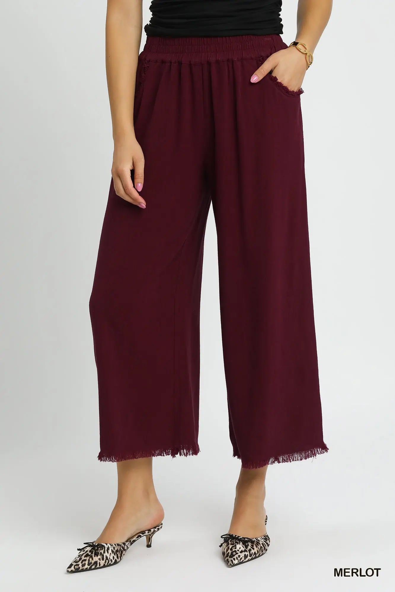 Classic Merlot Pants