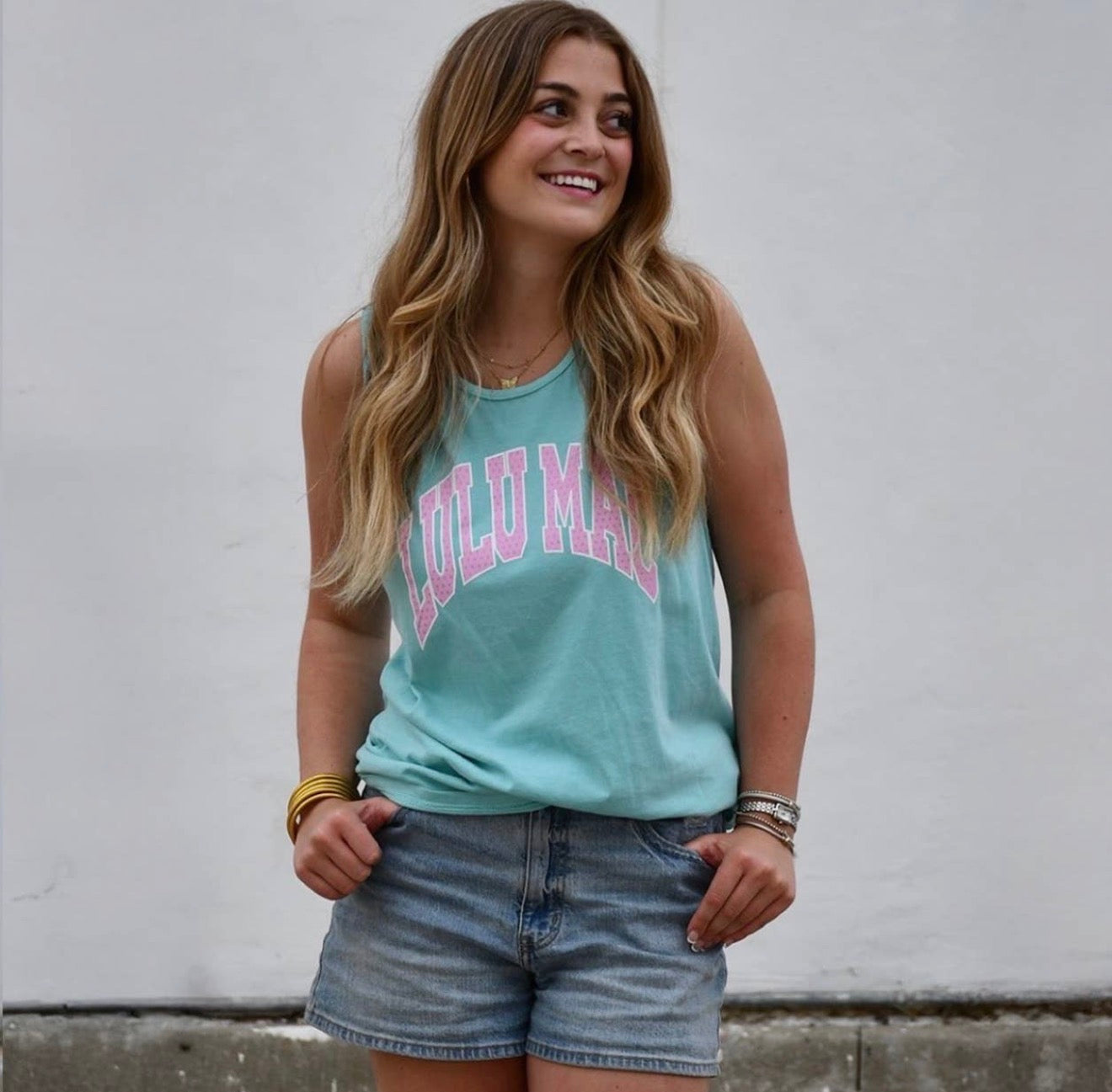 Lulu Mac Chalky Mint Tank